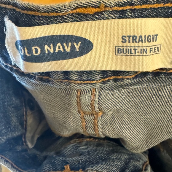 Old Navy Straight Fit Denim Jeans could be for boy or girl. Size 16. - Picture 3 of 6